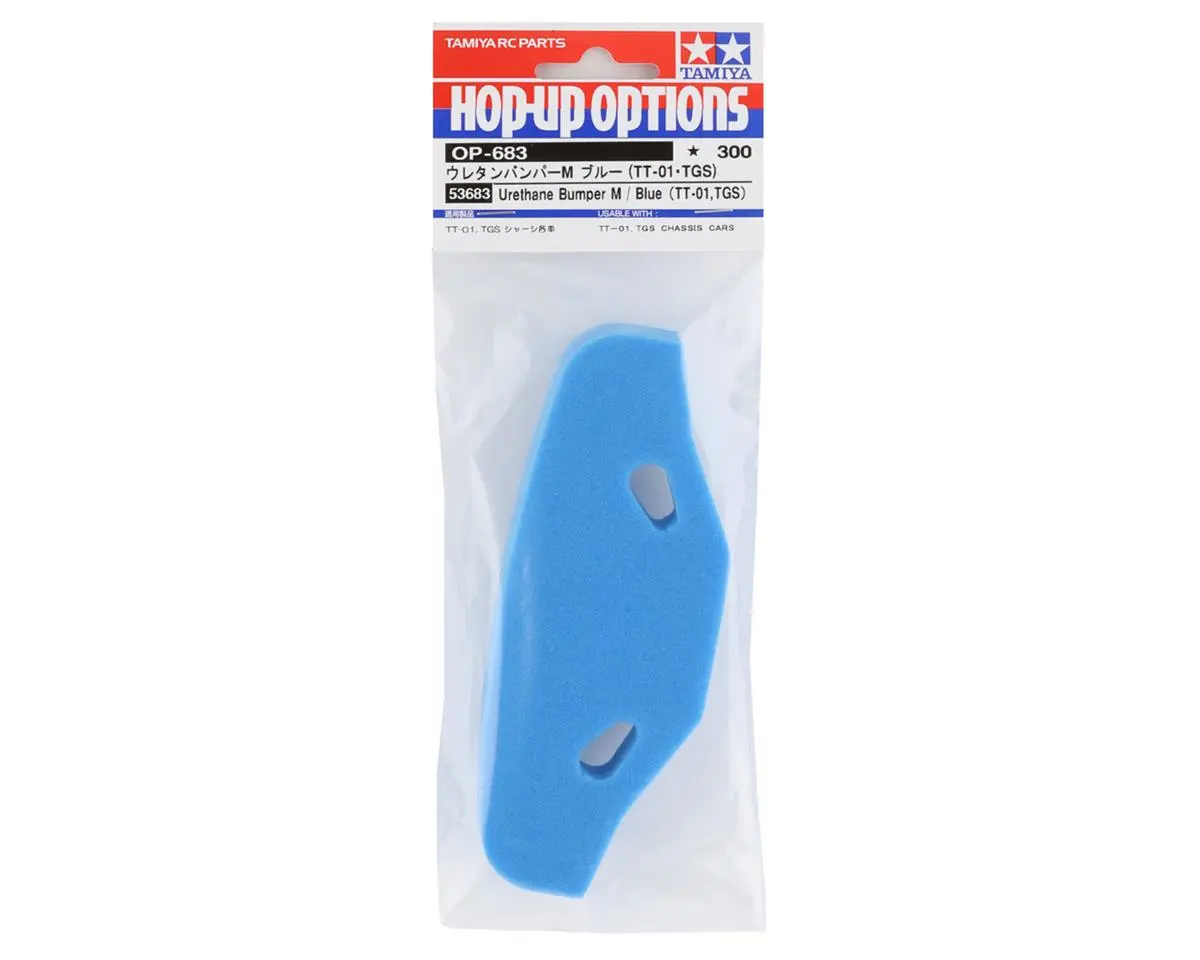 Tamiya Tt-01 Urethane Bumper (Blue) 1