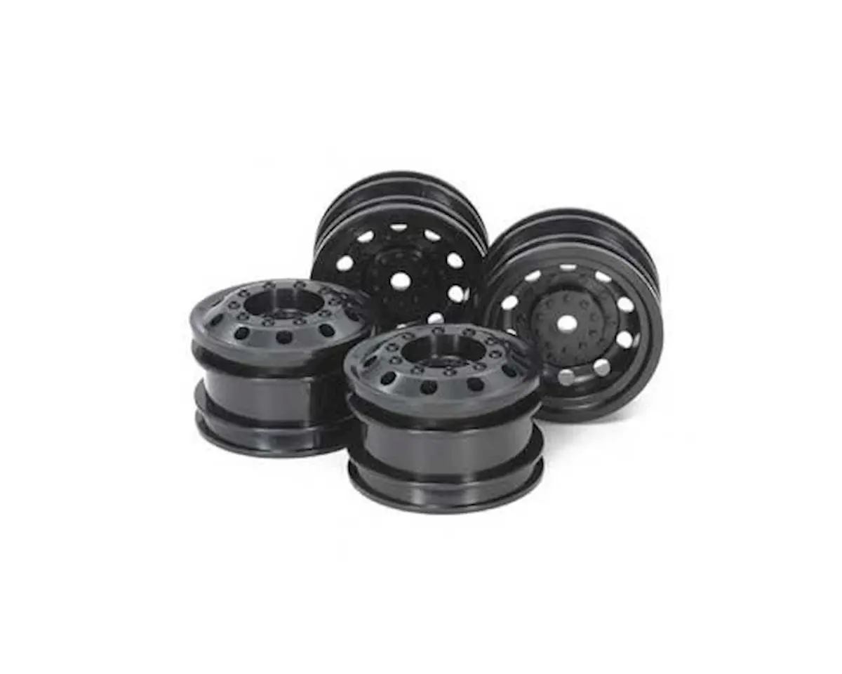 Tamiya Tt-01 Type-E Racing Truck Wheels (Black) (4) 1