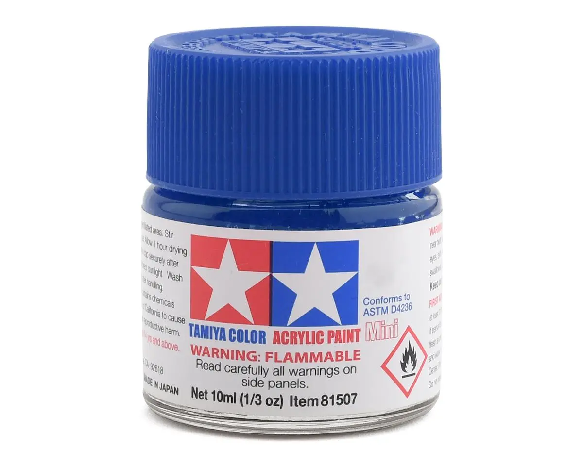 Tamiya X-4 Blue Acrylic Paint (10Ml) 1