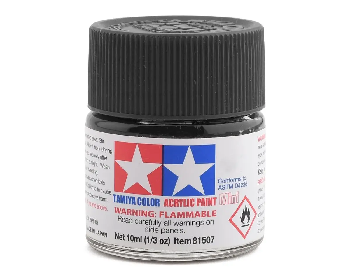 Tamiya X-10 Gun Metal Acrylic Paint (10Ml) 1
