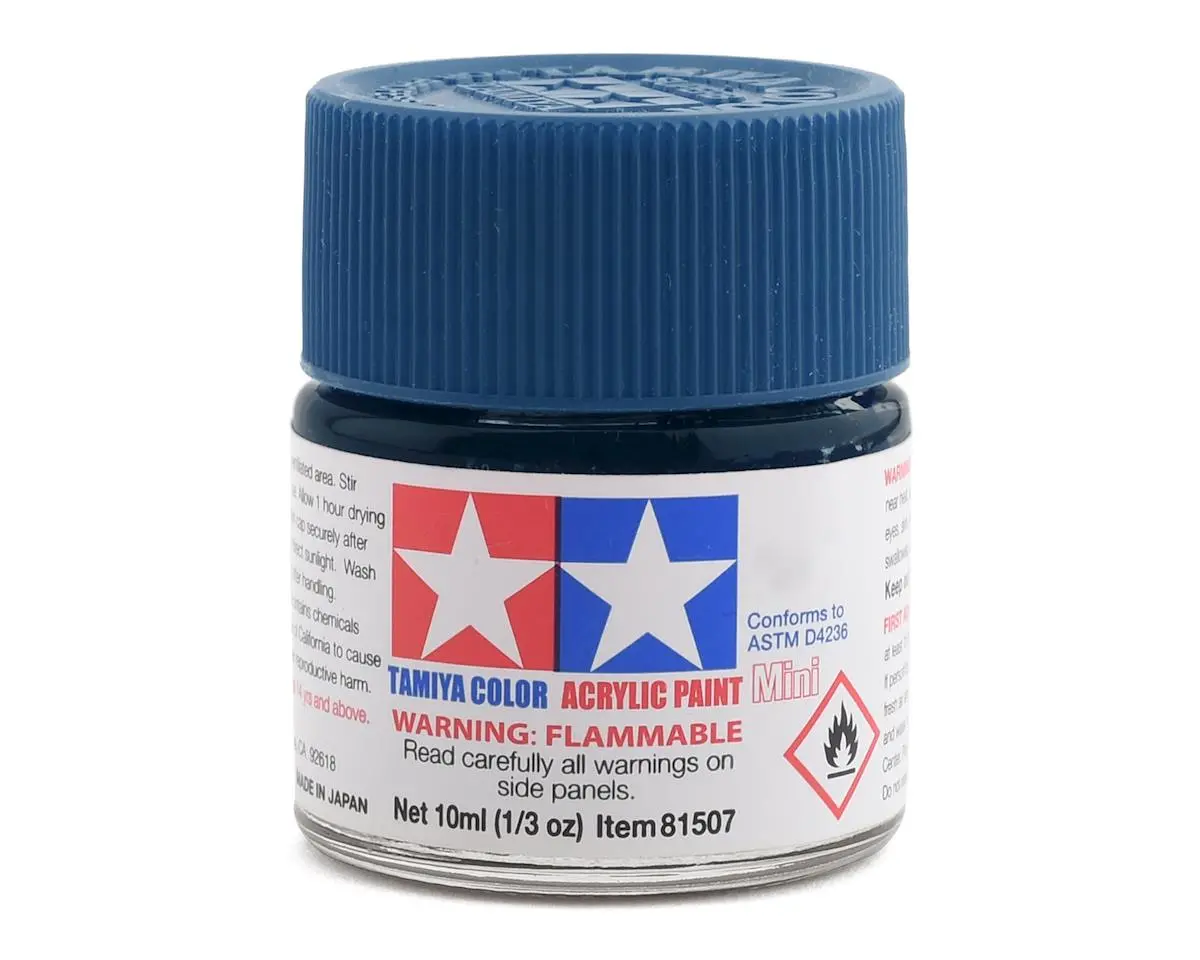 Tamiya X-13 Metallic Blue Acrylic Paint (10Ml) 1
