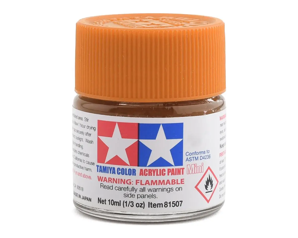 Tamiya X-26 Clear Orange Acrylic Paint (10Ml) 1