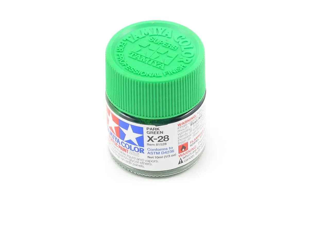 Tamiya X-28 Park Green Acrylic Paint (10Ml) 1