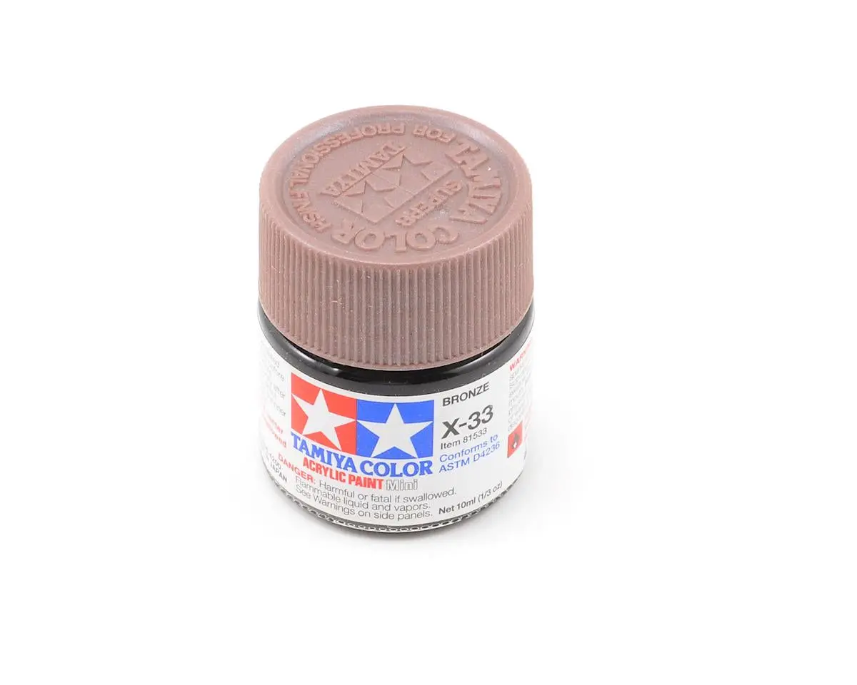 Tamiya X-33 Metallic Bronze Acrylic Paint (10Ml) 1