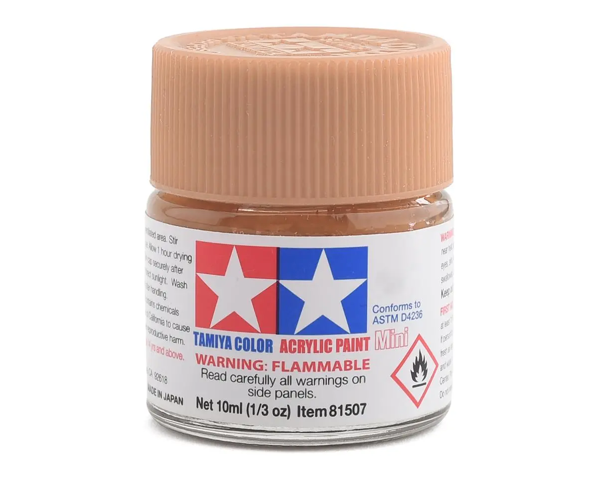 Tamiya Xf-15 Flat Flesh Acrylic Paint (10Ml) 1