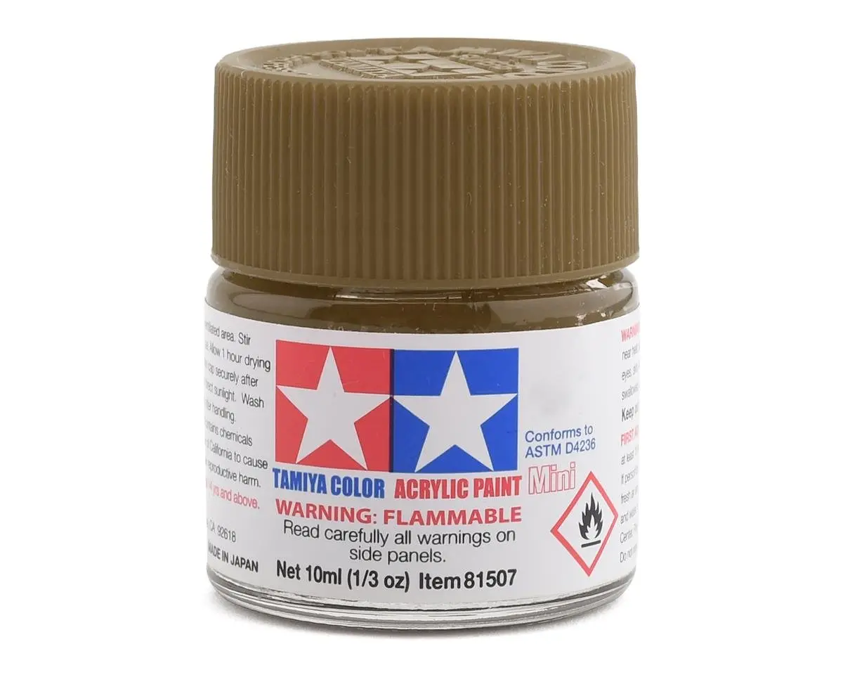 Tamiya Xf-49 Flat Khaki Acrylic Paint (10Ml) 1