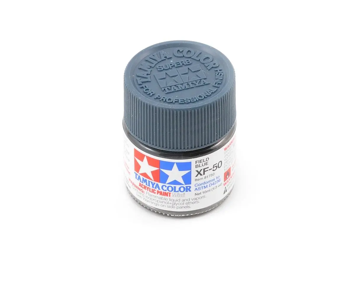 Tamiya Xf-50 Flat Field Blue Acrylic Paint (10Ml) 1