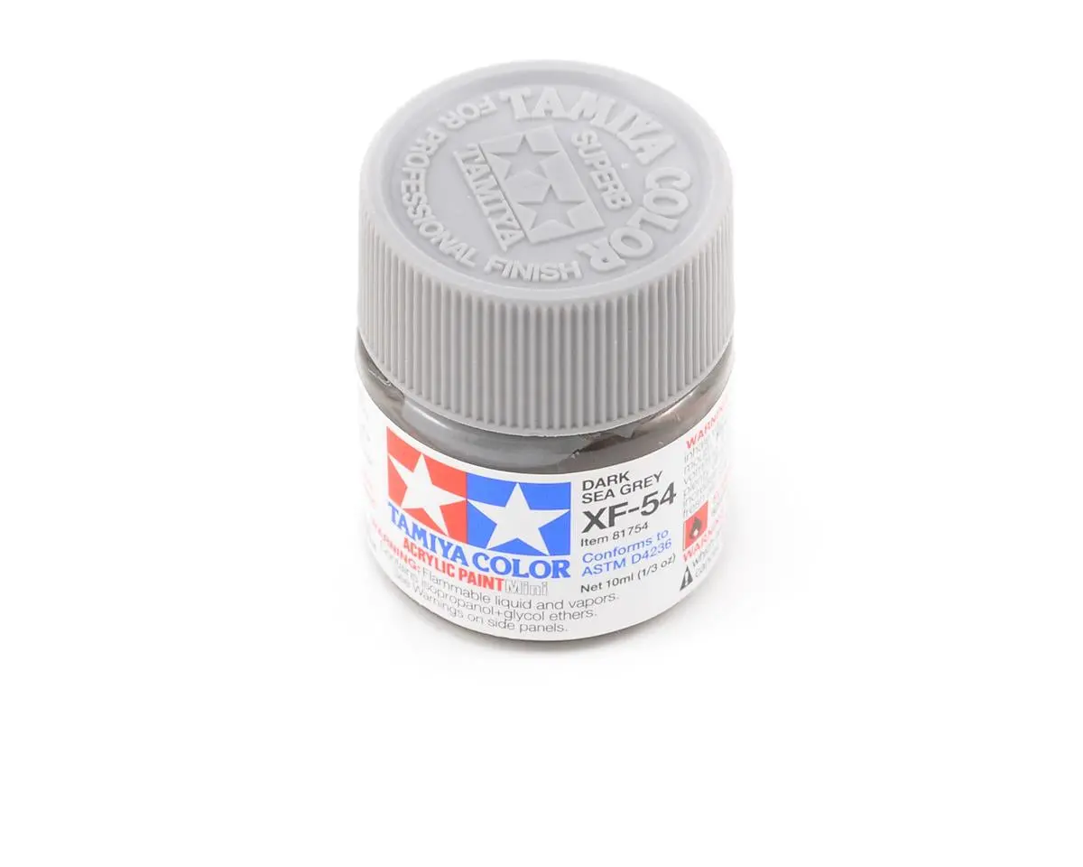 Tamiya Xf-54 Flat Dark Sea Grey Acrylic Paint (10Ml) 1
