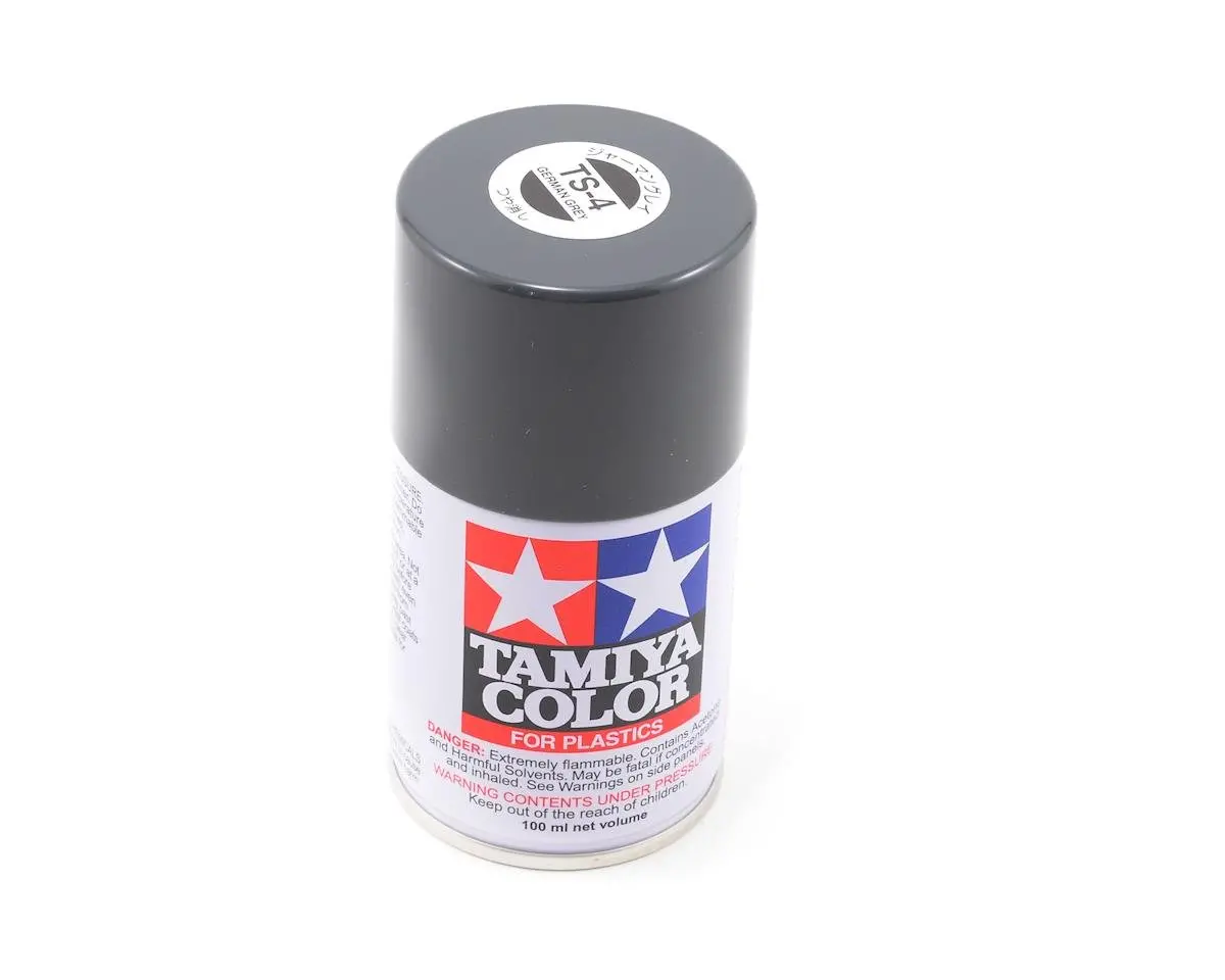 Tamiya Ts-4 German Grey Lacquer Spray Paint (100Ml) 1