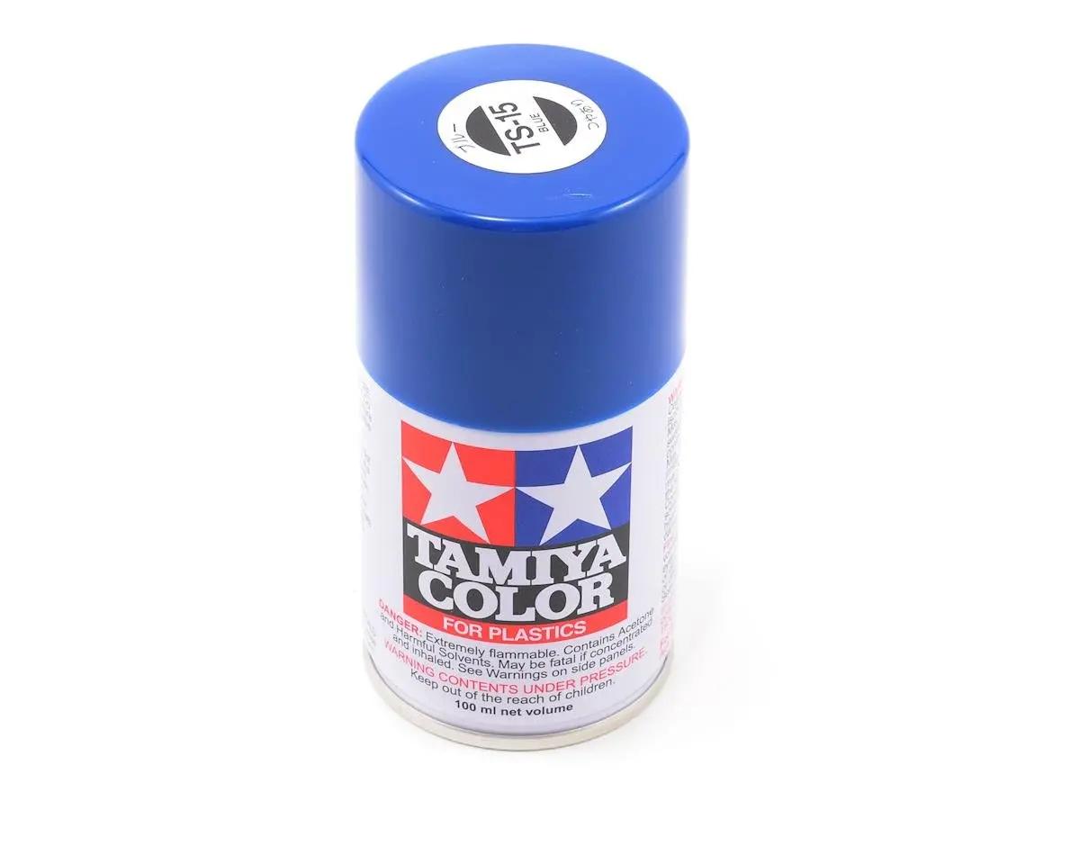 Tamiya Ts-15 Blue Lacquer Spray Paint (100Ml) 1