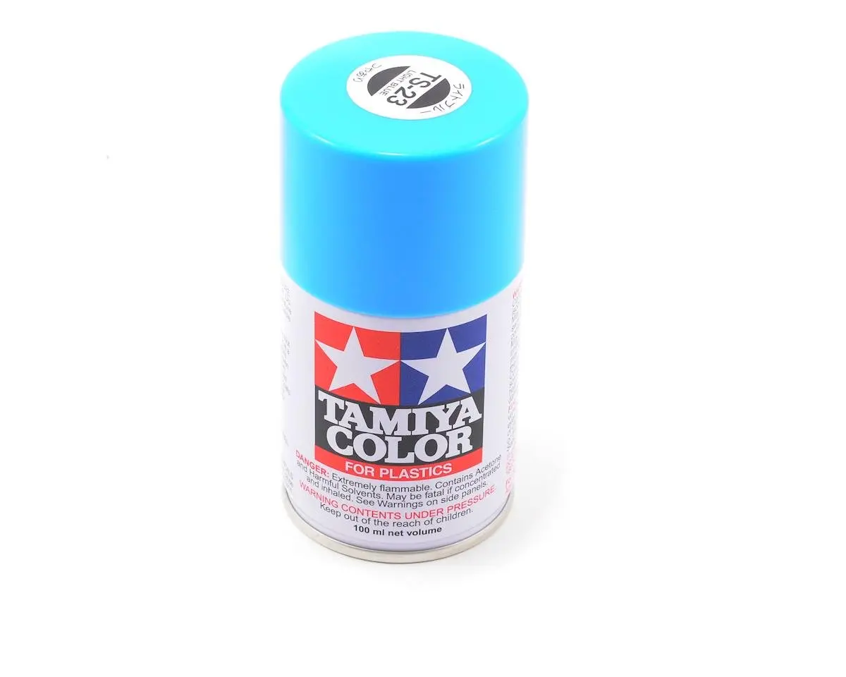 Tamiya Ts-23 Light Blue Lacquer Spray Paint (100Ml) 1