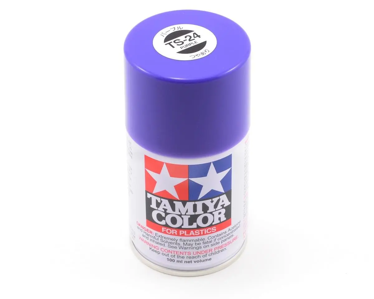 Tamiya Ts-24 Purple Lacquer Spray Paint (100Ml) 1
