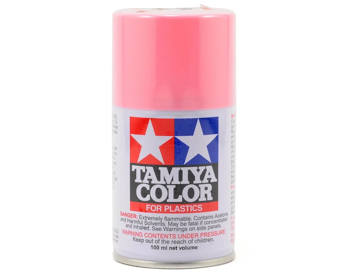Tamiya Ts-25 Pure Pink Lacquer Spray Paint (100Ml) 1