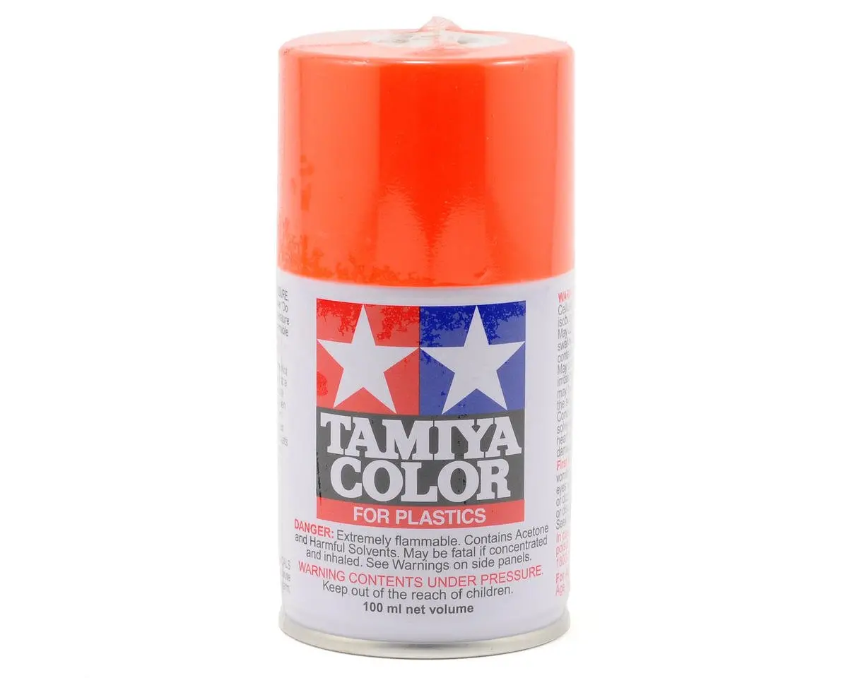 Tamiya Ts-31 Bright Orange Lacquer Spray Paint (100Ml) 1