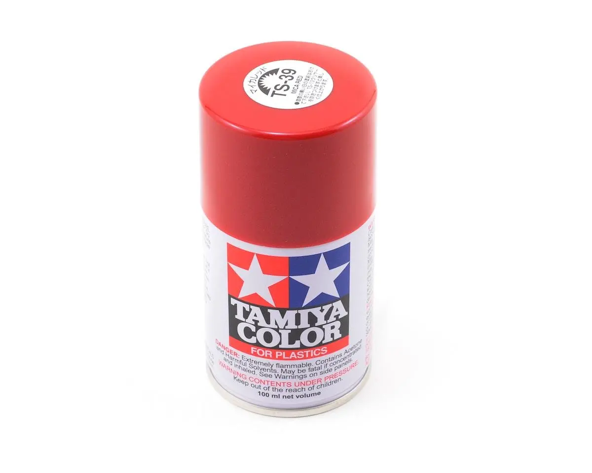 Tamiya Ts-39 Mica Red Lacquer Spray Paint (100Ml) 1