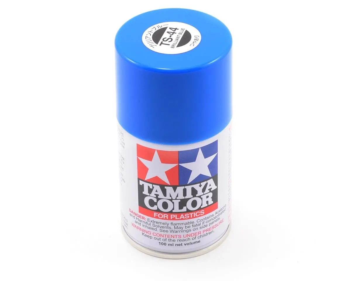 Tamiya Ts-44 Brill Blue Lacquer Spray Paint (100Ml) 1