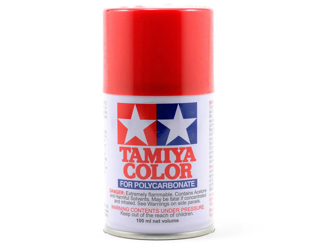Tamiya Ps-2 Red Lexan Spray Paint (100Ml) 1