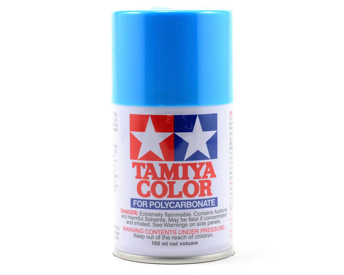 Tamiya Ps-3 Light Blue Lexan Spray Paint (100Ml) 1