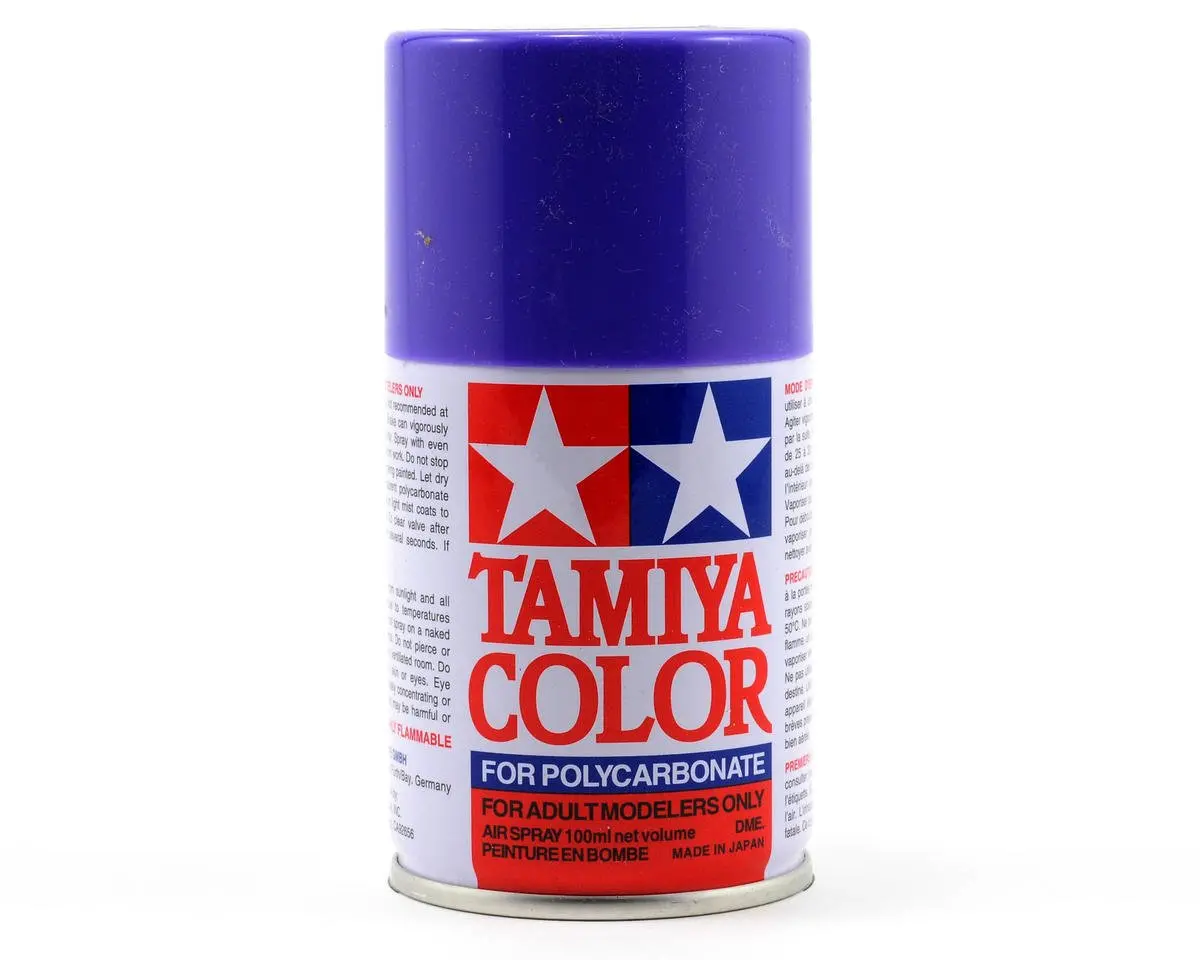 Tamiya Ps-10 Purple Lexan Spray Paint (100Ml) 1