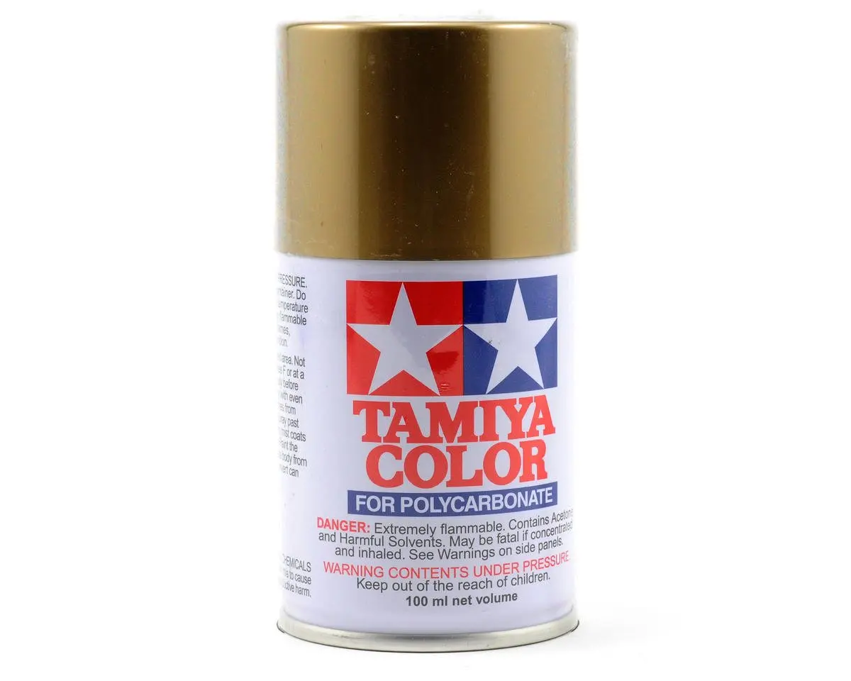 Tamiya Ps-13 Gold Lexan Spray Paint (100Ml) 1