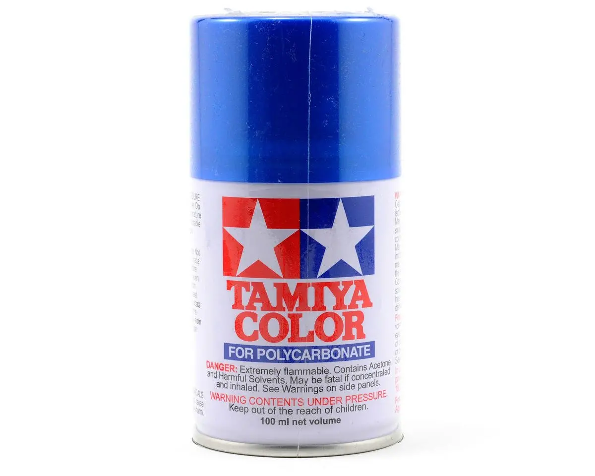 Tamiya Ps-16 Metallic Blue Lexan Spray Paint (100Ml) 1