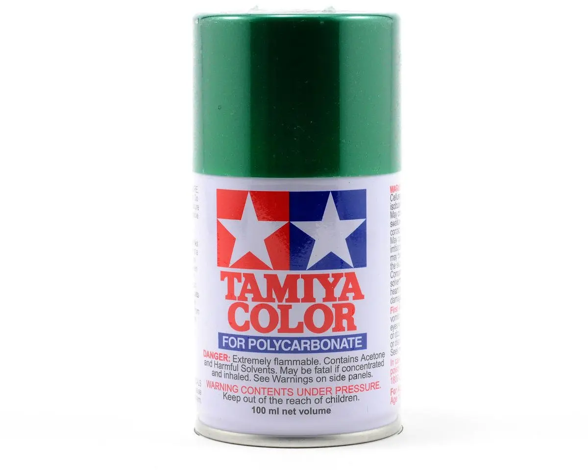 Tamiya Ps-17 Metallic Green Lexan Spray Paint (100Ml) 1