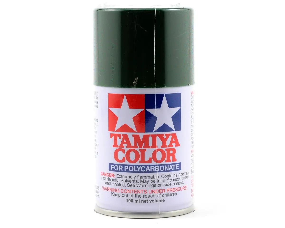 Tamiya Ps-22 Racing Green Lexan Spray Paint (100Ml) 1