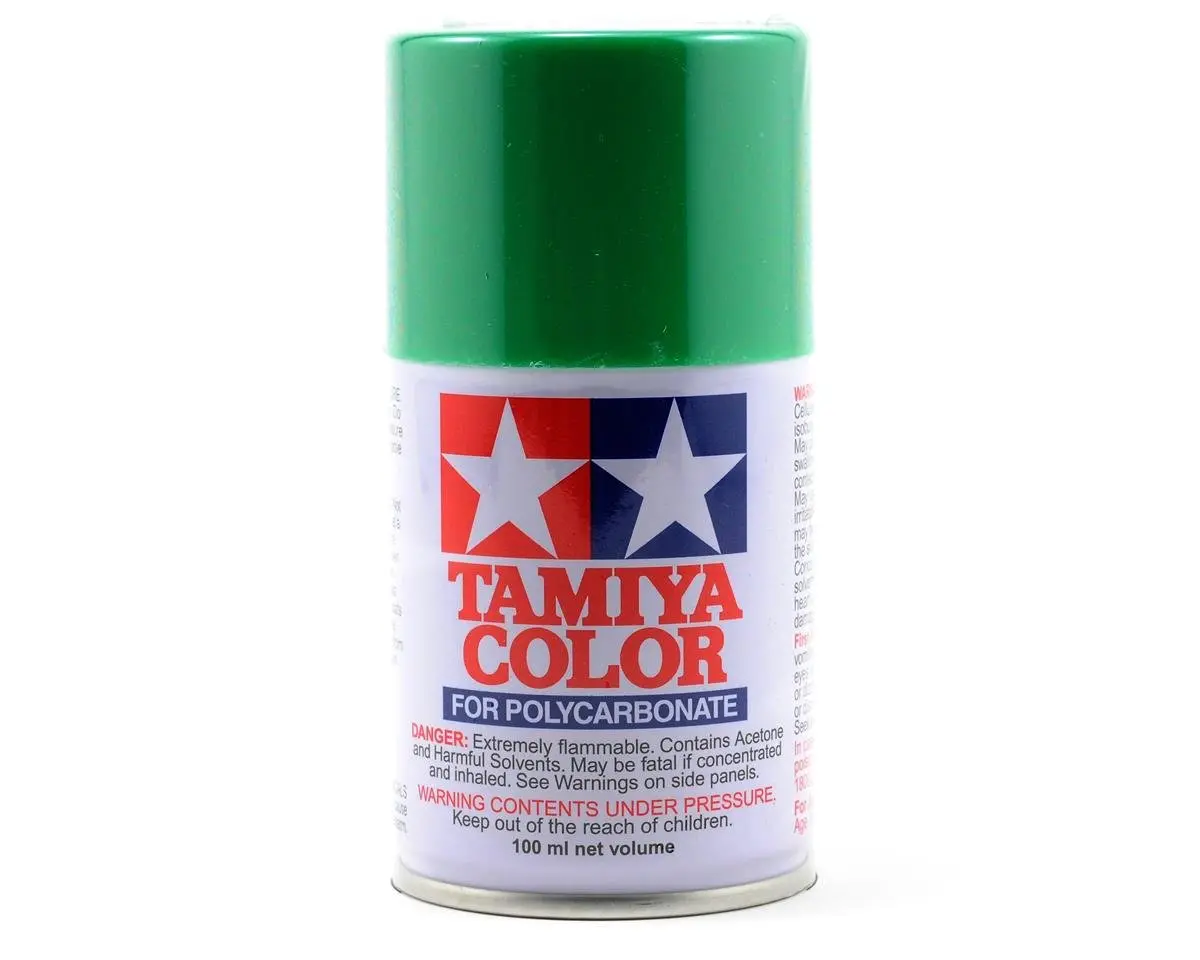 Tamiya Ps-25 Bright Green Lexan Spray Paint (100Ml) 1