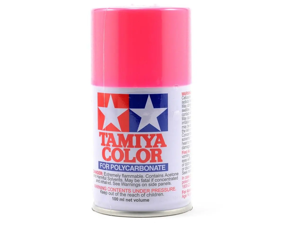 Tamiya Ps-29 Fluorescent Pink Lexan Spray Paint (100Ml) 1