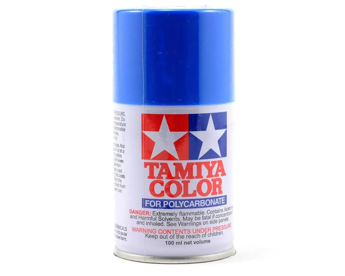 Tamiya Ps-30 Brilliant Blue Lexan Spray Paint (100Ml) 1