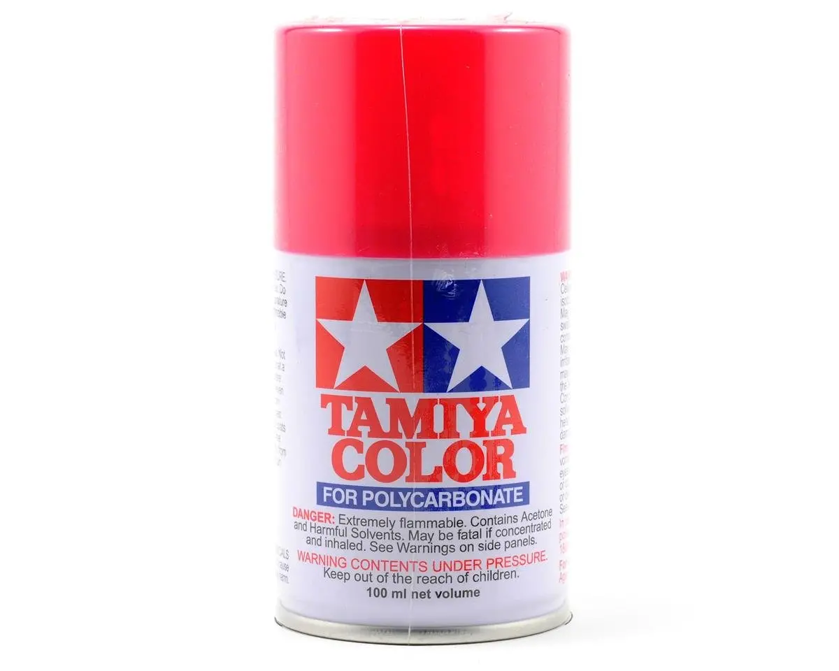 Tamiya Ps-33 Cherry Red Lexan Spray Paint (100Ml) 1