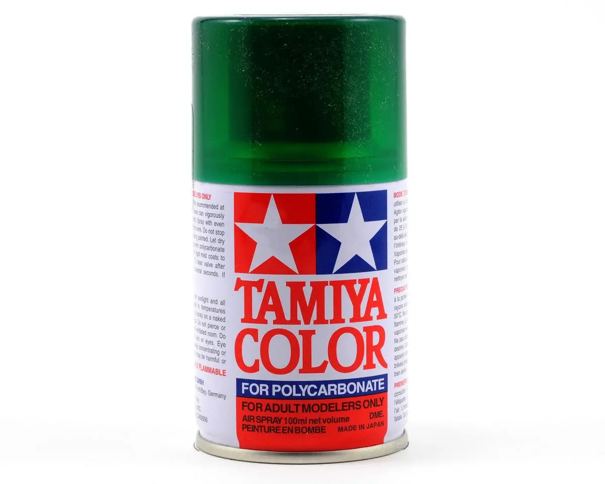 Tamiya Ps-44 Translucent Green Lexan Spray Paint (100Ml) 1
