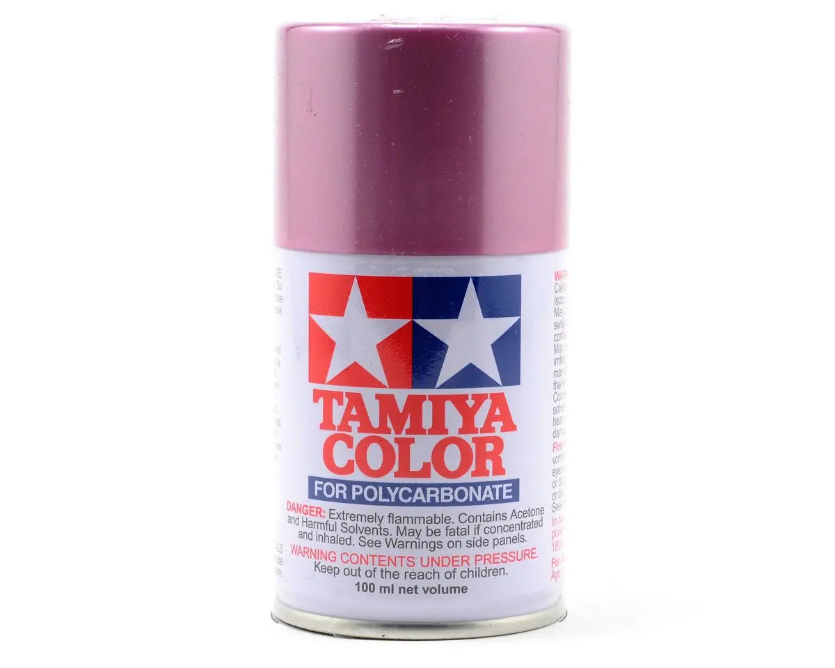 Tamiya Ps-50 Sparkling Pink Anodized Aluminum Lexan Spray Paint (100Ml) 1