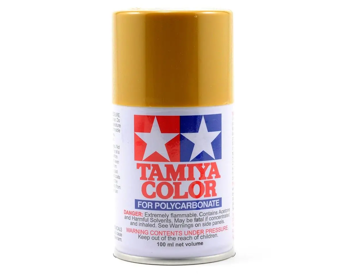 Tamiya Ps-56 Mustard Yellow Lexan Spray Paint (100Ml) 1