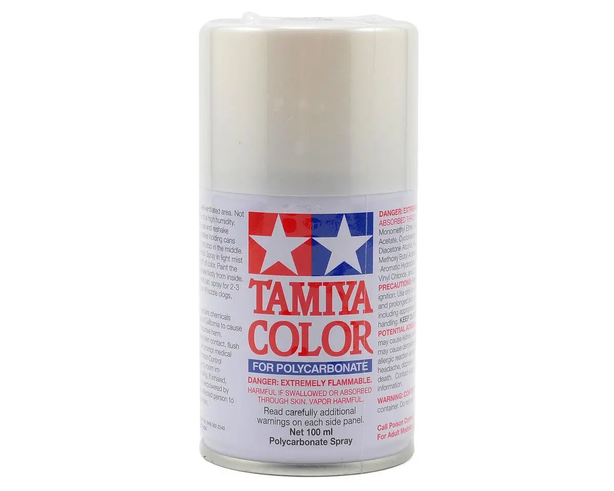 Tamiya Ps-57 Pearl White Lexan Spray Paint (100Ml) 1
