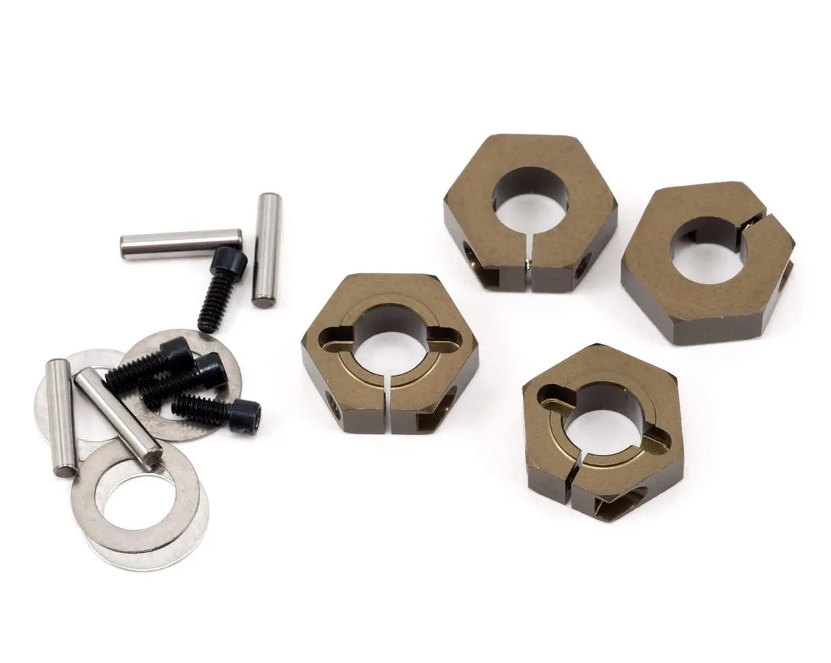 Tekno Rc 12Mm Aluminum Clamping Wheel Hex Set (4) 1