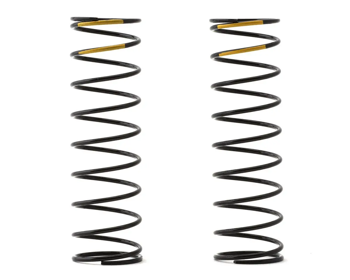 Tekno Rc 78Mm Rear Shock Spring Set (2) (Yellow) 1