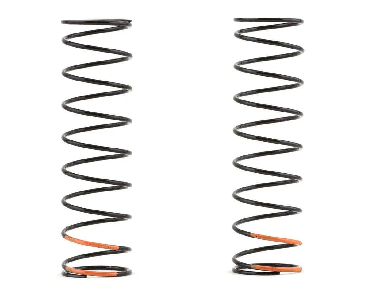 Tekno Rc 83Mm Rear Shock Spring Set (Orange) (1.5 X 9.75T) (2) 1