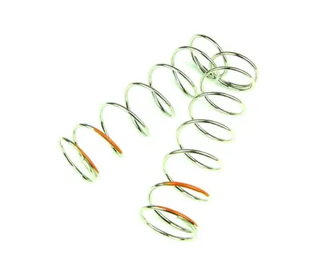 Tekno Rc 80Mm Front Shock Spring Set (Orange) (1.6 X 7.5T) (2) 1