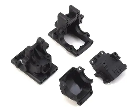 Tekno Rc Eb410/Et410 Front & Rear Bulkhead Set (Revised) 1