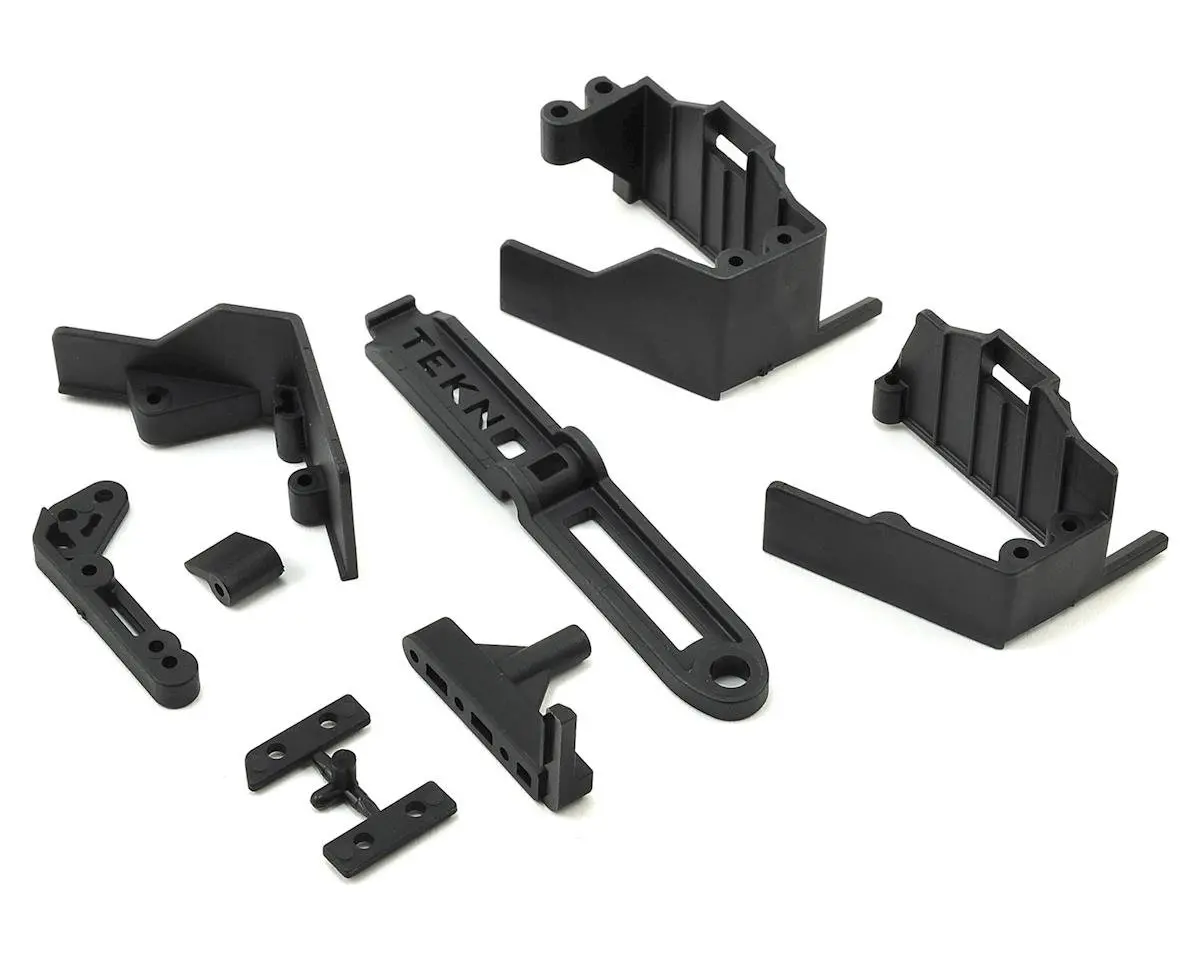 Tekno Rc Eb410/Et410 Side Guard & Servo Mount Set 1