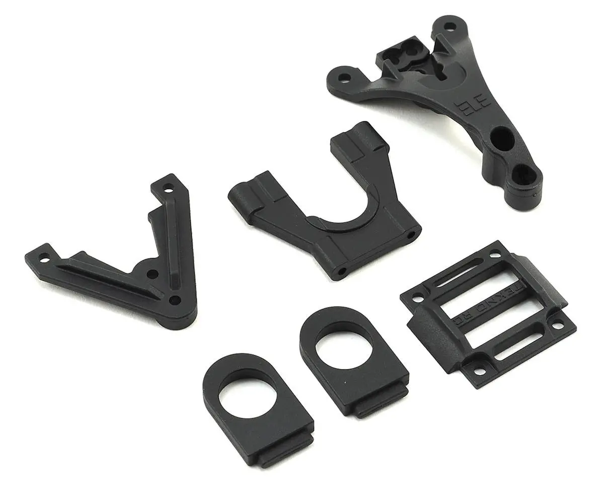 Tekno Rc Eb410/Et410 Center Differential Support & Top Braces 1