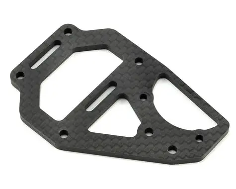 Tekno Rc Eb410/Et410 Carbon Fiber Center Differential Top Plate & Fan Mount 1