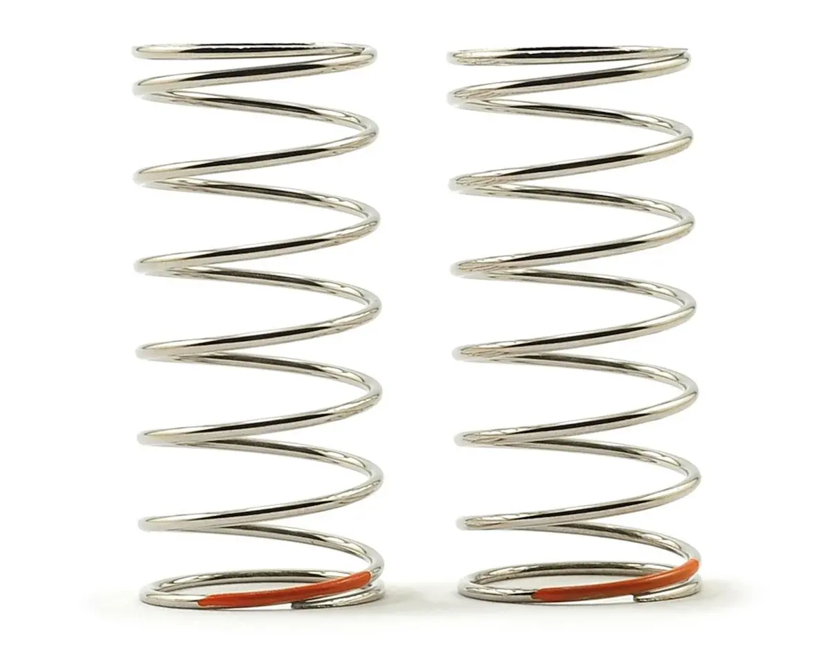 Tekno Rc 45Mm Front Shock Spring Set (Orange - 3.62Lb/In) (1.3X8.13) 1