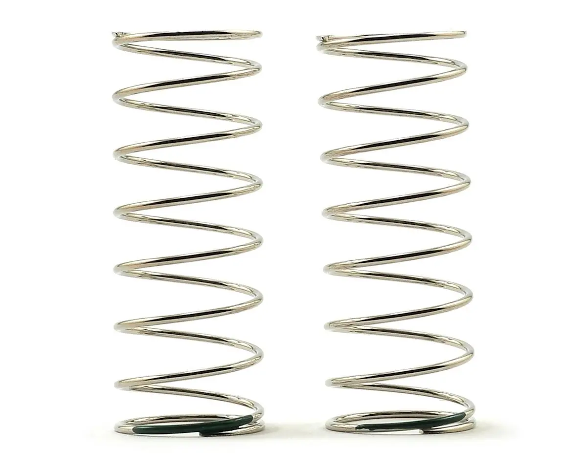 Tekno Rc 53Mm Rear Shock Spring Set (Green - 2.41Lb/In) (1.2X8.75) 1
