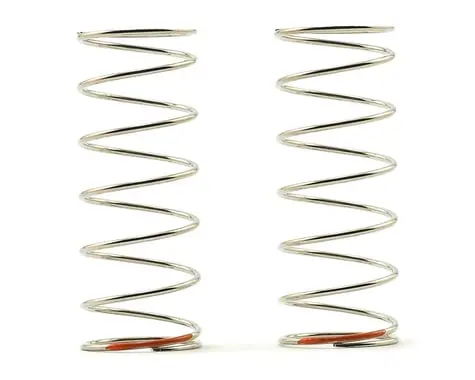 Tekno Rc 53Mm Rear Shock Spring Set (Orange - 2.82Lb/In) (1.2X7.75) 1