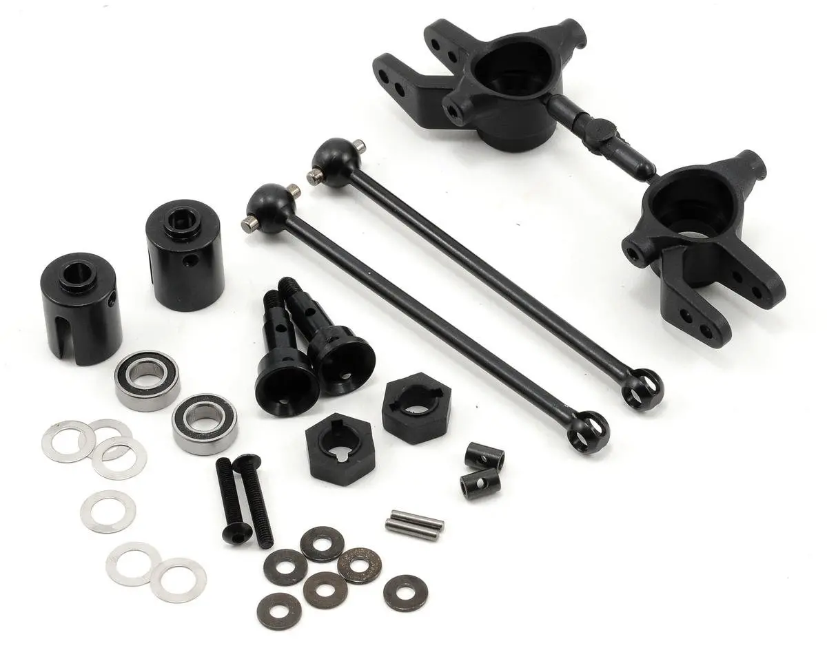 Tekno Rc M6 Driveshaft & Steering Block Set (Front, 6Mm) 1