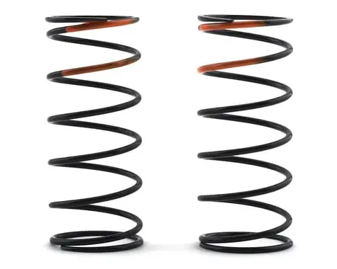 Tekno Rc 50Mm Front Shock Spring Set (Orange) (2) (5.75Lb-In) 1