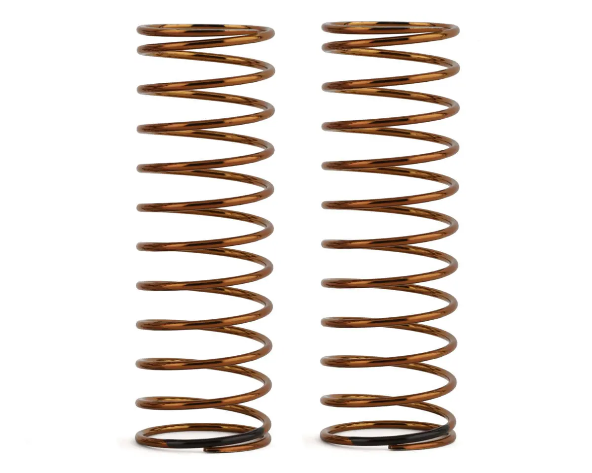 Tekno Rc 63Mm Rear Shock Spring Set (1.3X12.125Mm) (Black - 2.2Lb/In) 1