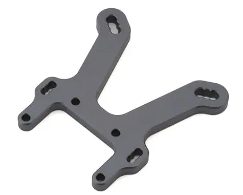 Tekno Rc Nb48 2.0 Aluminum Split Front Shock Tower (Gunmetal) 1